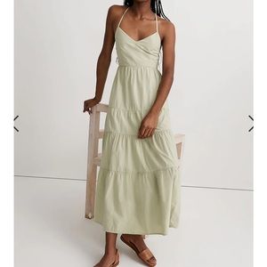 Madewell Poplin Midi Dress